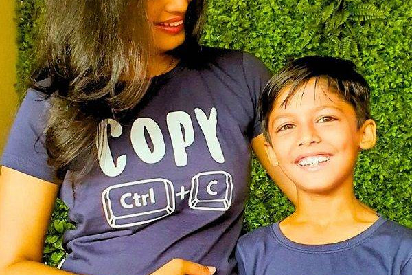 Mother and Son Matching T-Shirts: Capturing Precious Moments Together