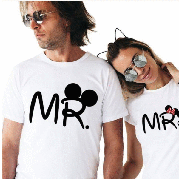 Mr. Mrs T-shirts
