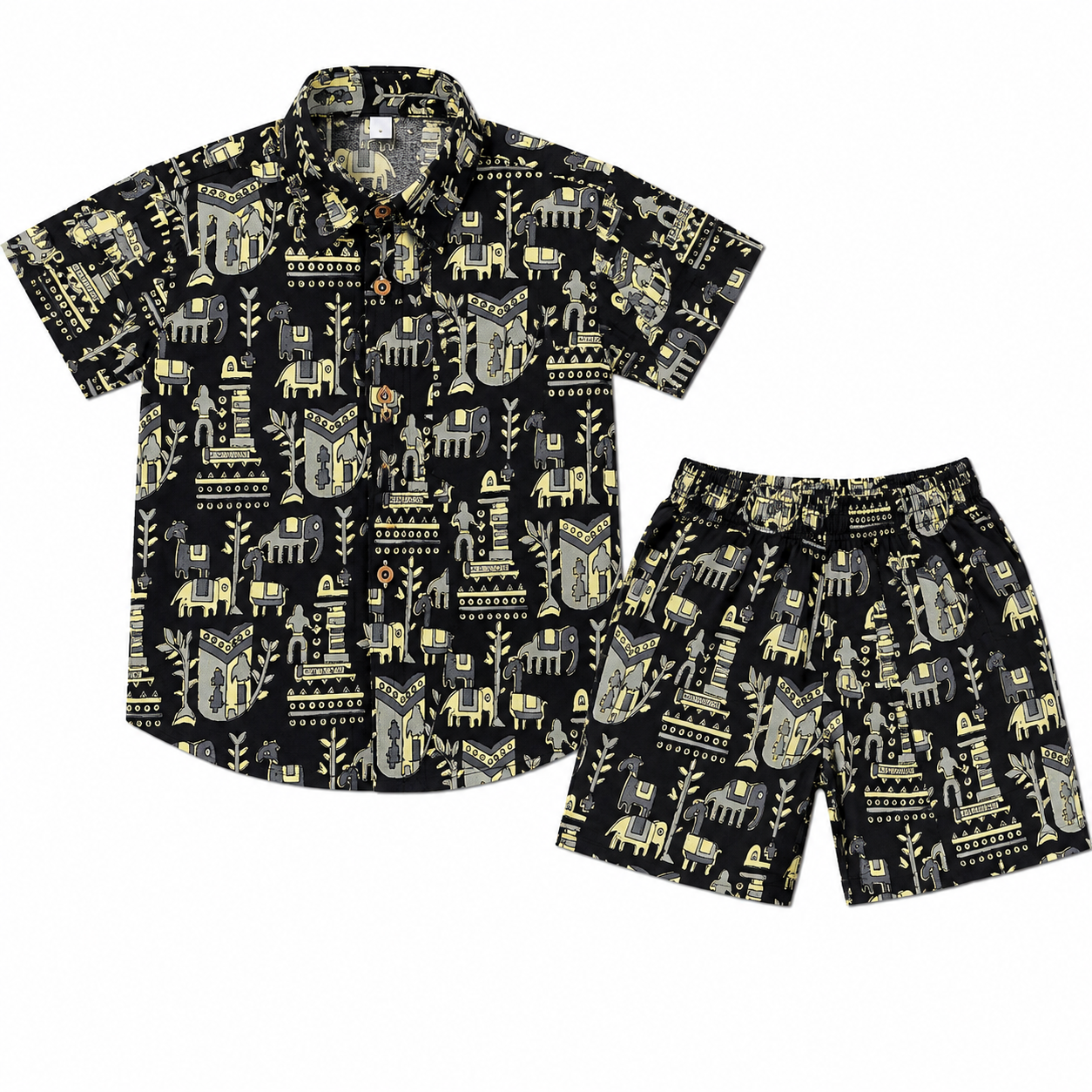 Midnight Safari 100% Cotton Kids Co-ord Set