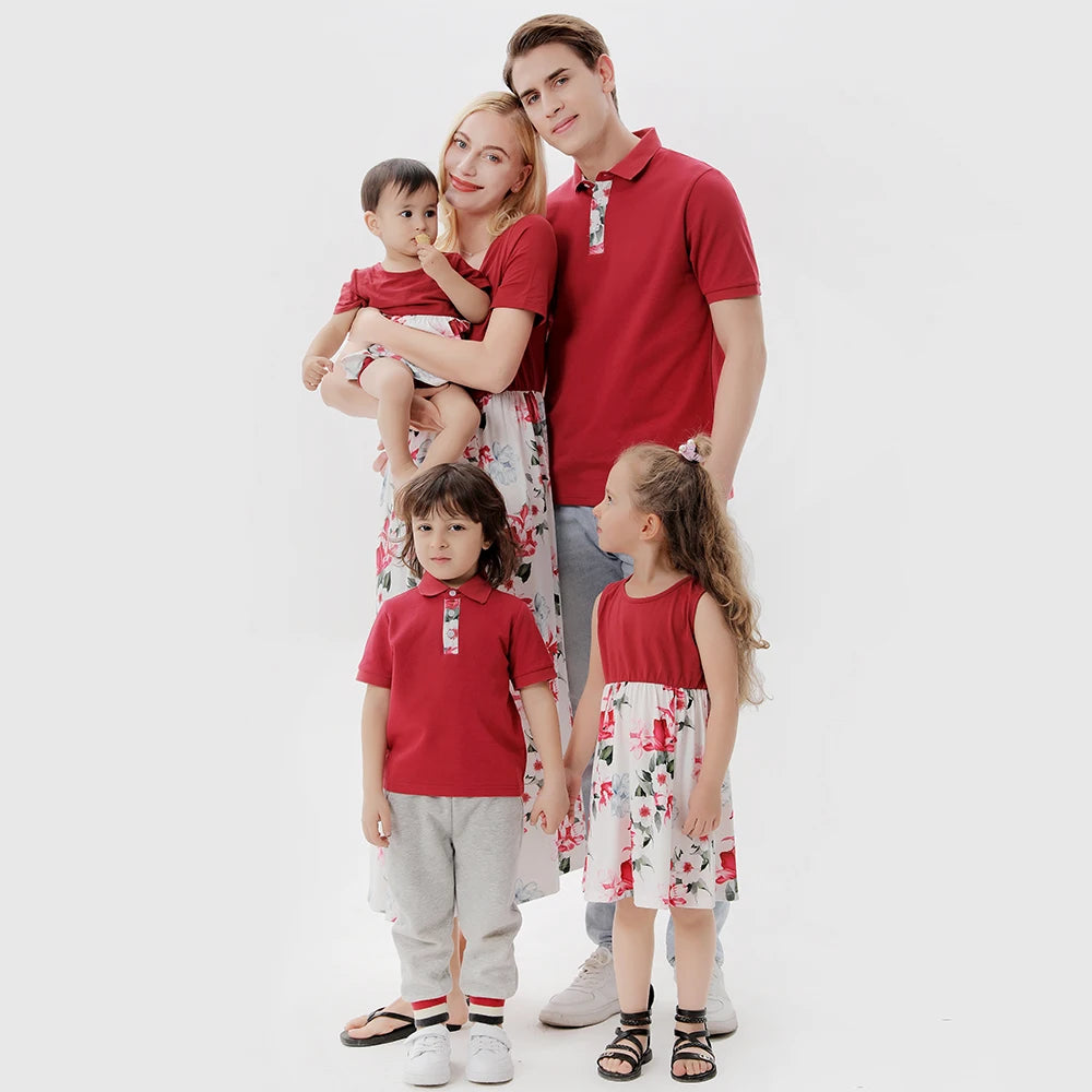 Summer and Spring Matching Family Outfits