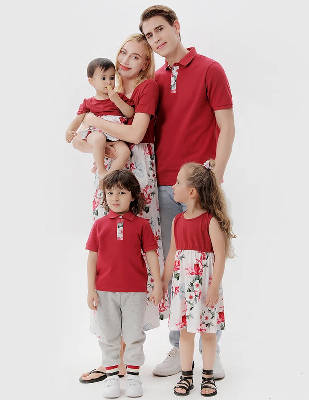 Summer and Spring Matching Family Outfits