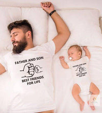 Father and Son Best Friends for Life