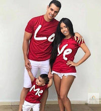 LOVE ME Family Matching T-shirts