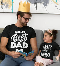 Dad You Are My Hero Black