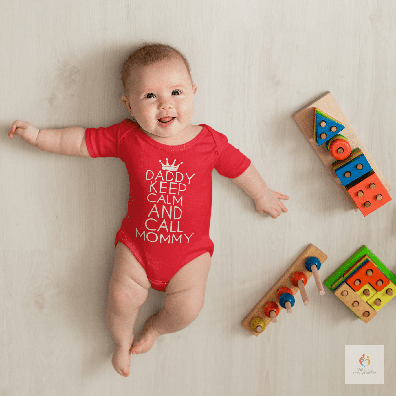 KeepCalmCallMommy Red
