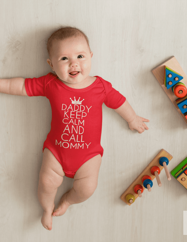 KeepCalmCallMommy Red