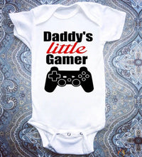 Daddy s Little Gamer Newborn Kids Baby Boy Girls Romper Jumpsuit Bodysuit Summer Short Sleeve Clothes