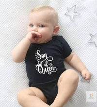 Son of Queen Mother of A Prince Mommy and Son Shirts Mommy and Kid Baby Boy Matching Tshirts Summer Matching Family TShi 4