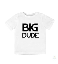 Big Dude and Little Dude Brother Sister Summer Matching Tshirt Baby Boys T shirt Children Best Friends Top T shirts Clea 22