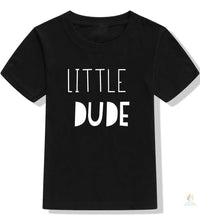 Big Dude and Little Dude Brother Sister Summer Matching Tshirt Baby Boys T shirt Children Best Friends Top T shirts Clea 3