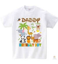 Jungle Theme Birthday Party Family T-shirts