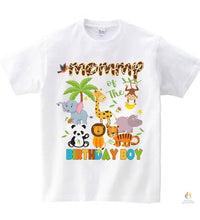 Jungle Theme Birthday Party Family T-shirts