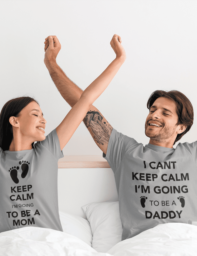 keep calm mom dad Grey 1