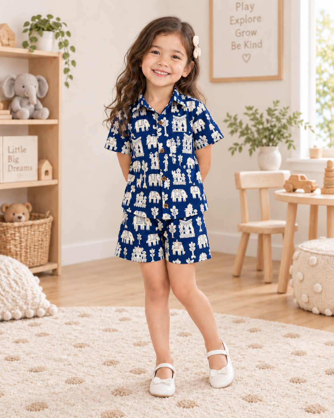 Royal Safari 100% Cotton Kids Co-ord Set