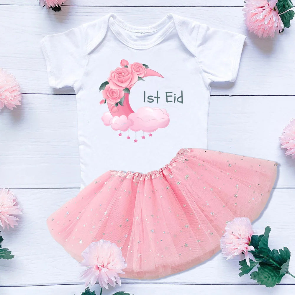 Baby Girl's First Ramadan Dress