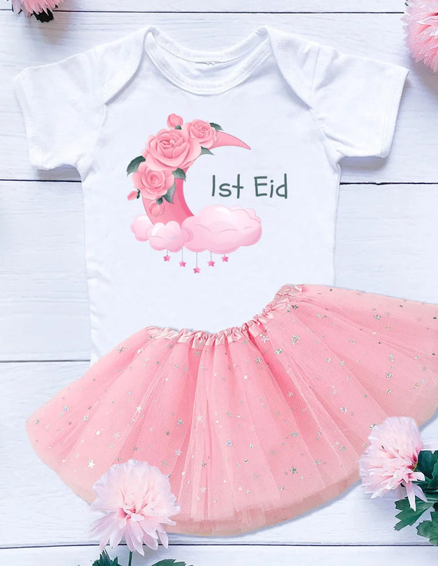 Baby Girl's First Ramadan Dress