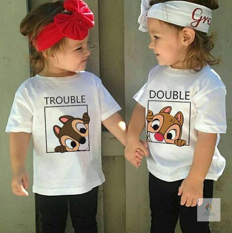Chip and Dale Disney Kids Tshirts