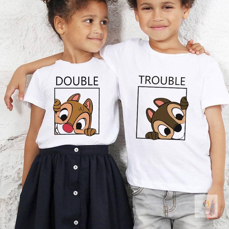 Chip and Dale Disney Kids Tshirts