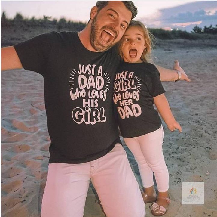 Daddy and His Girl Matching T-shirts