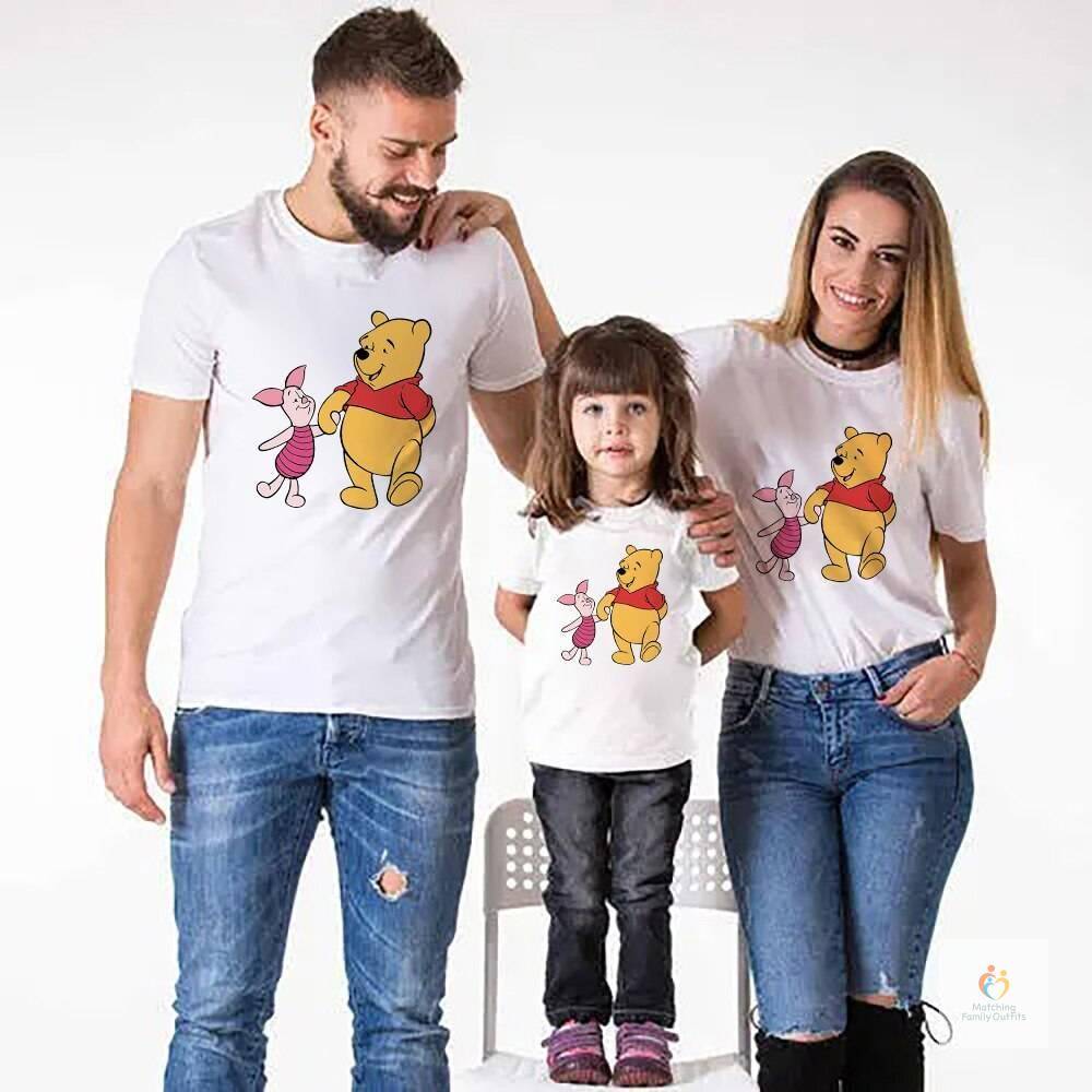 Disney Winnie the Pooh Matching T-shirts for Family