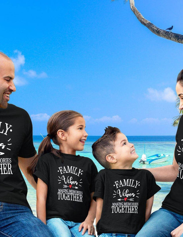 Family Matching Vibe T-Shirts