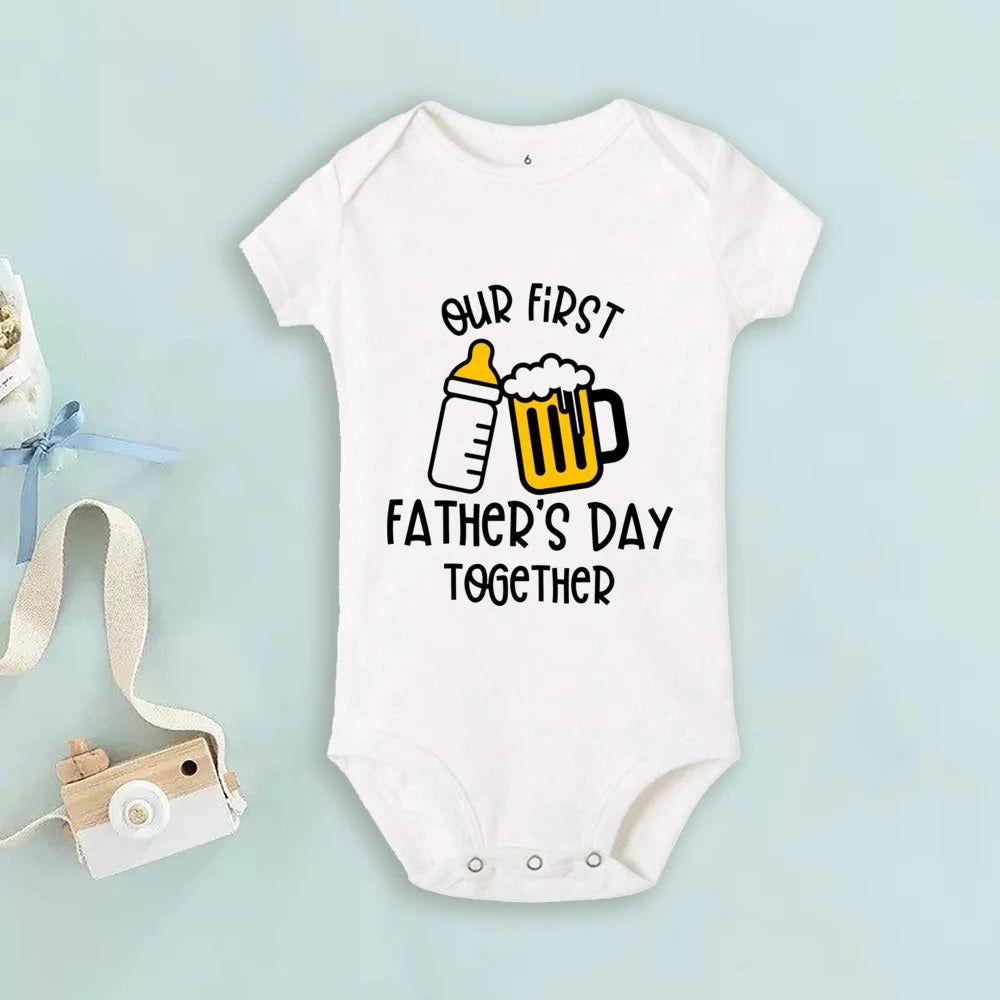First Father’s Day Together Matching T-shirts