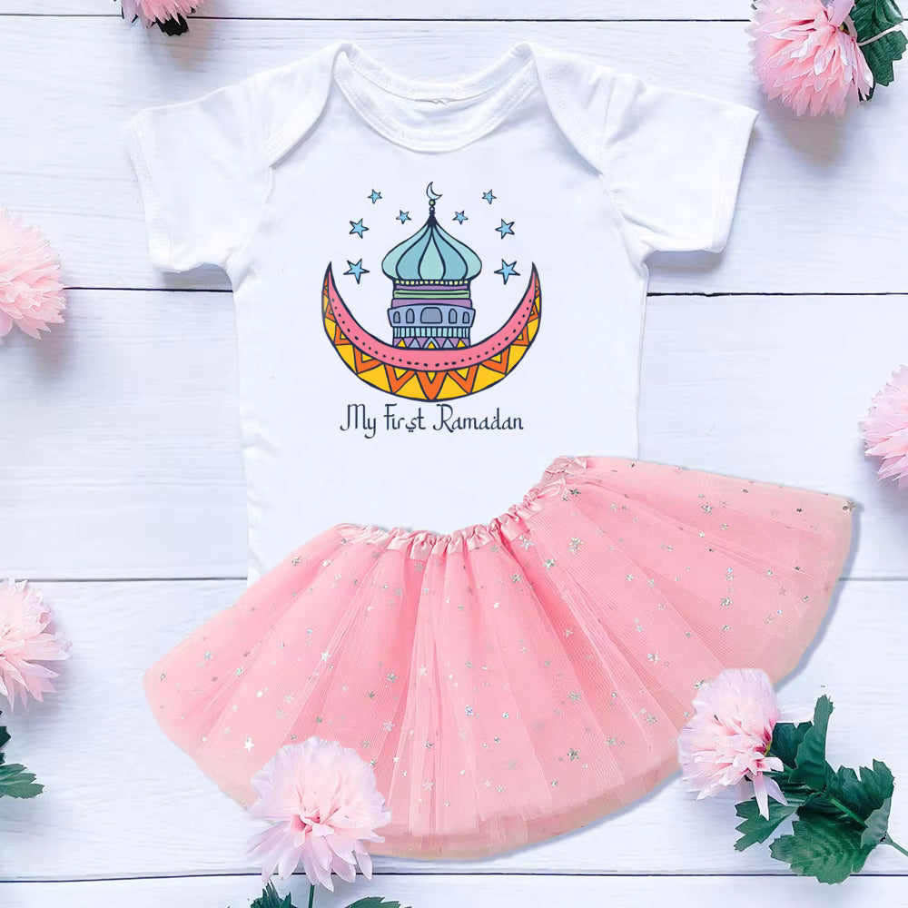 Baby Girl’s First Ramadan Dress