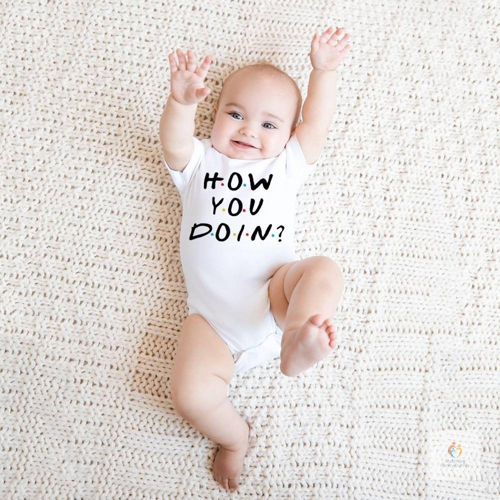 How You Doin Newborn Baby Bodysuits