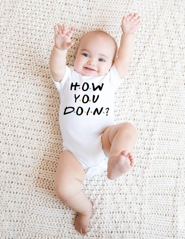 How You Doin Newborn Baby Bodysuits