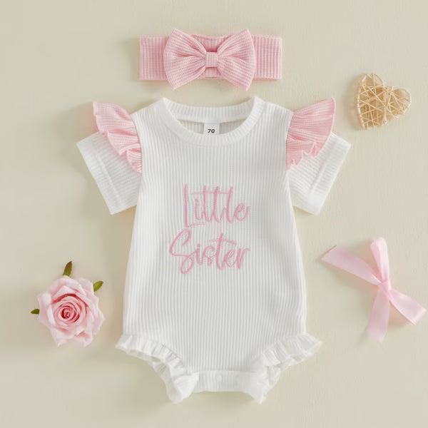 Little Sister Romper and  Head band