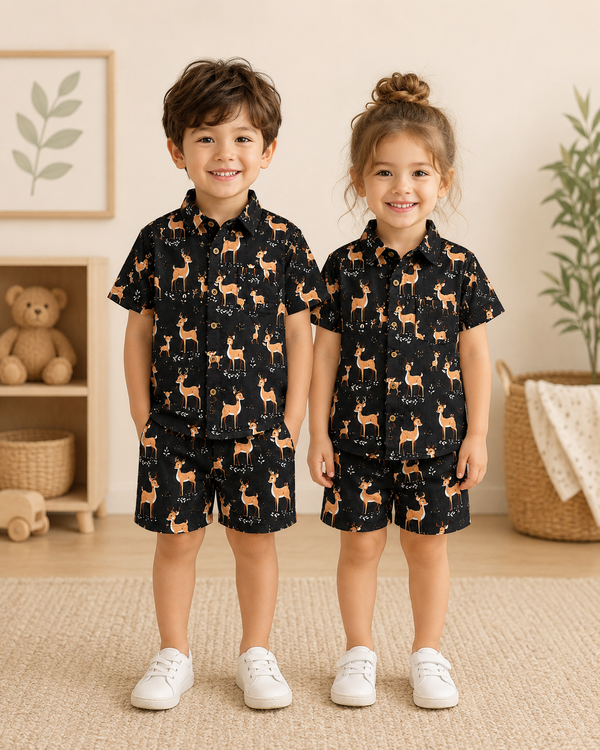 Midnight Forest Cotton Co-Ord Sets