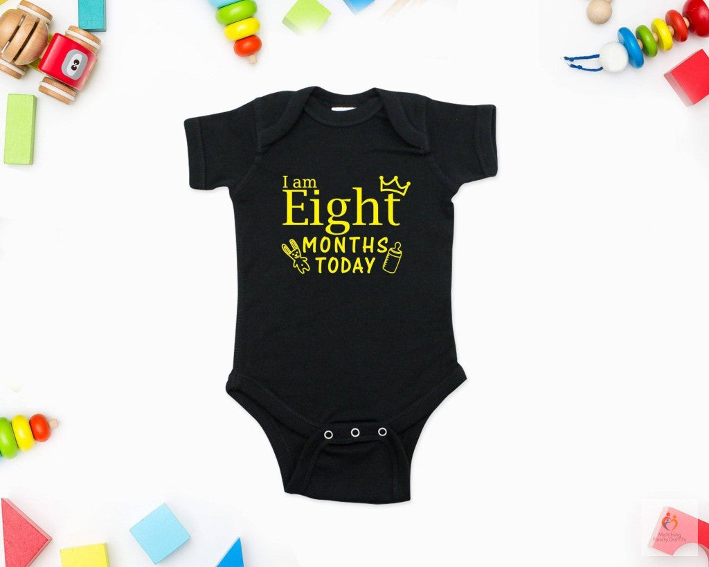 Milestone Monthly Birthday – Individual Rompers