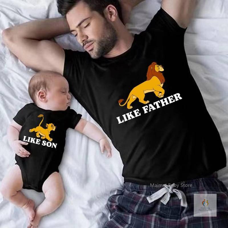 Lion King father and Son Matching T-shirts