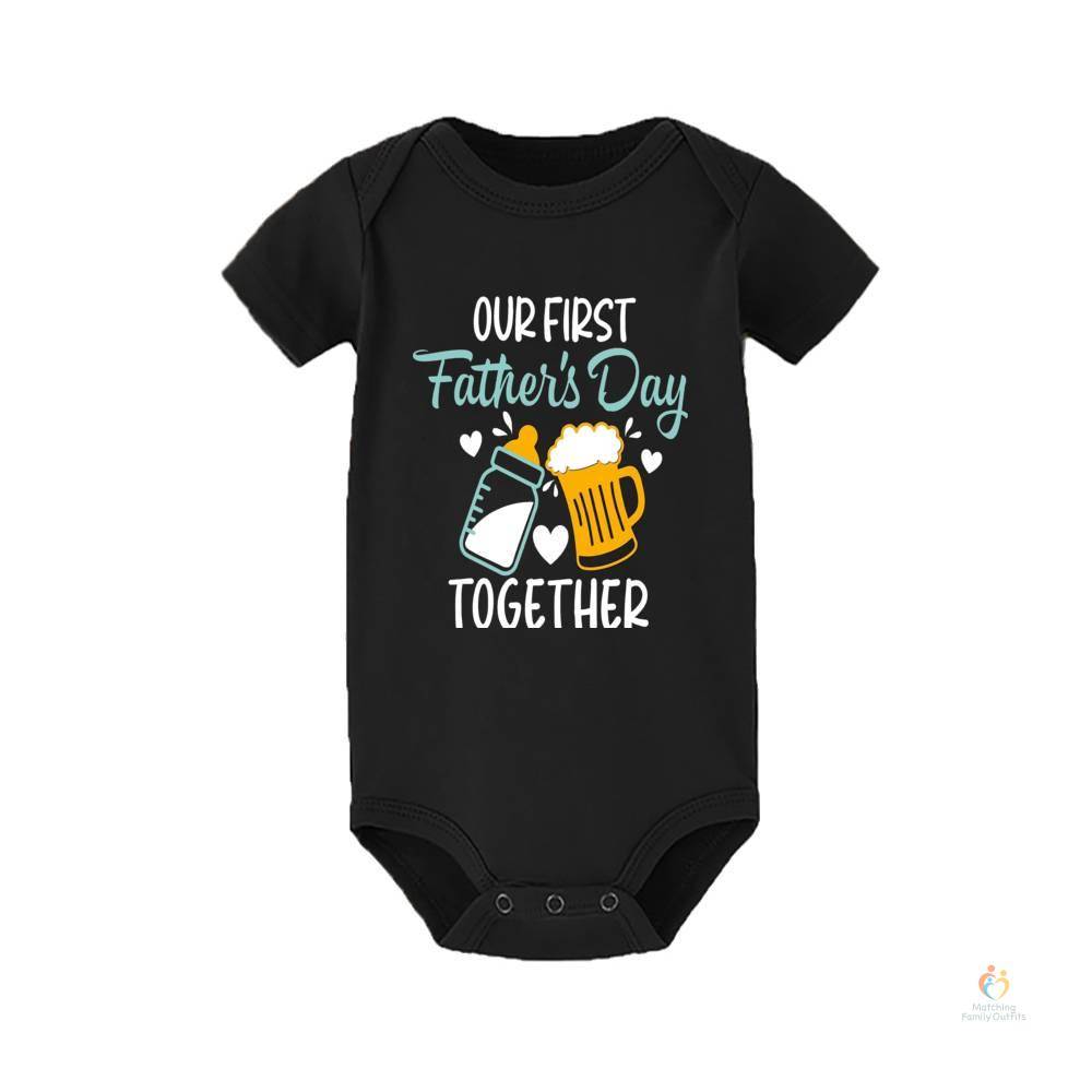 Our First Father’s Day Together Matching T-shirts