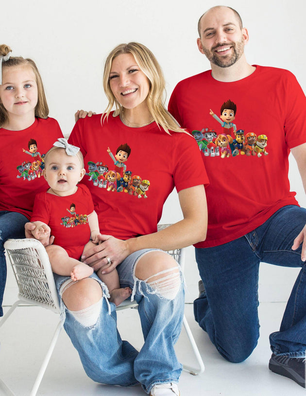 Paw Patrol T-shirts for Family