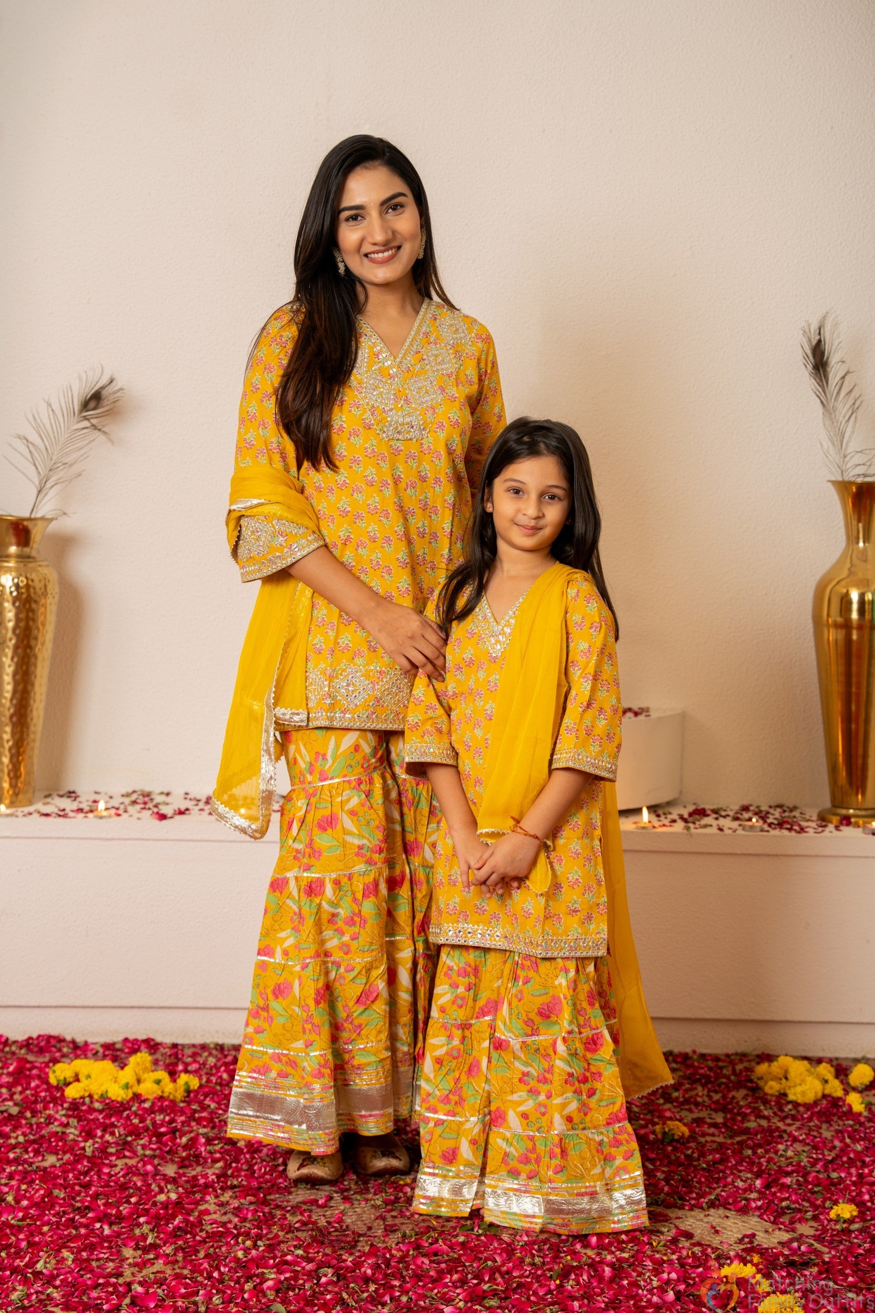 Matching Family Indian Outfits