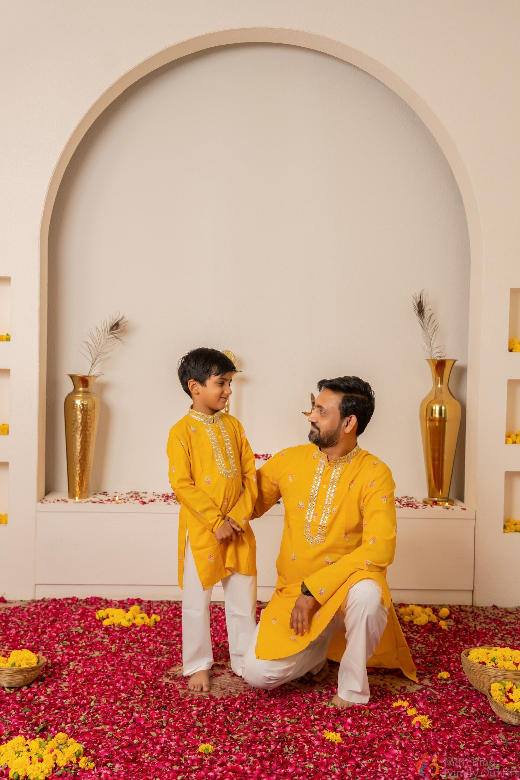 Matching Family Indian Outfits