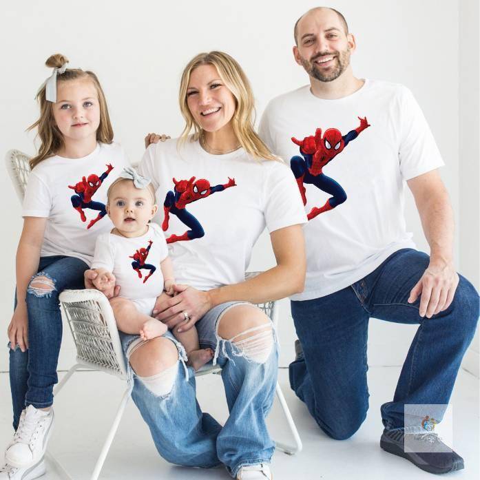 Spiderman T-shirts for Family