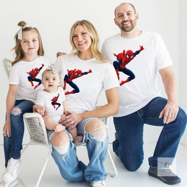 Spiderman T-shirts for Family