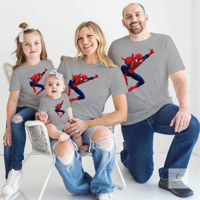Spiderman T-shirts for Family