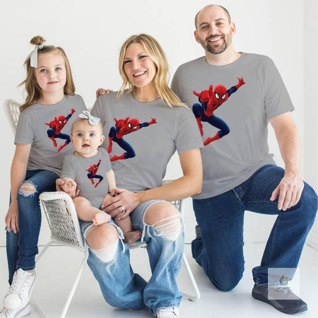 Spiderman T-shirts for Family