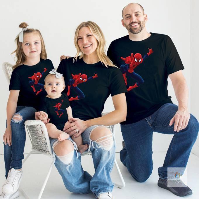 Spiderman T-shirts for Family