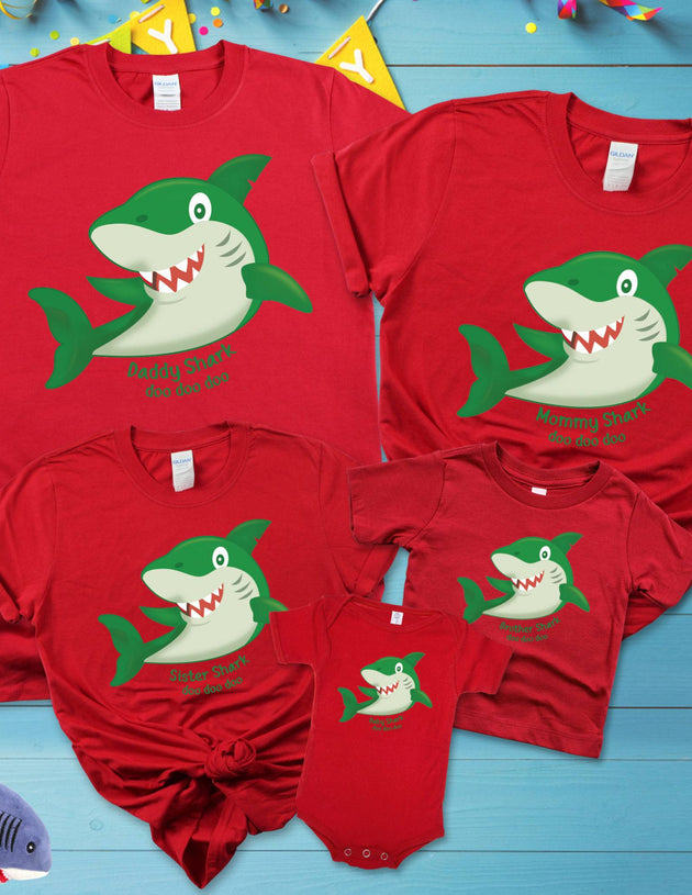 Baby Shark T-shirts for Family