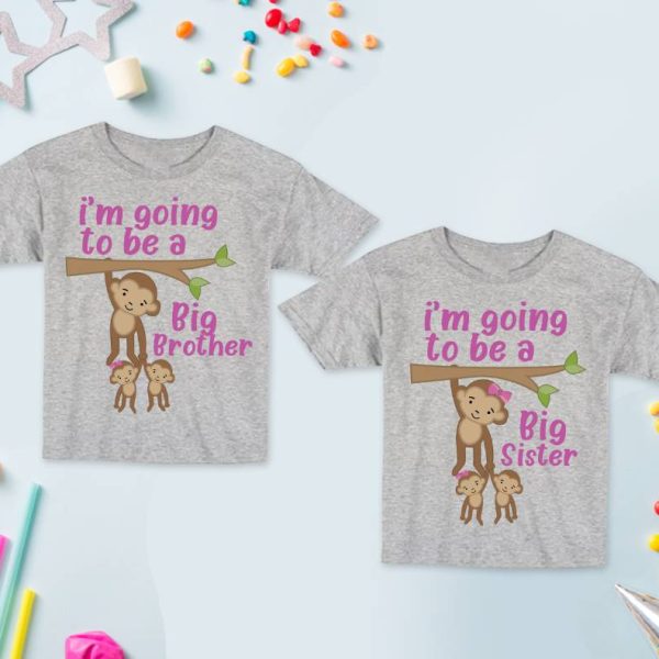 I am going to be a Big Brother / Sister T-shirts