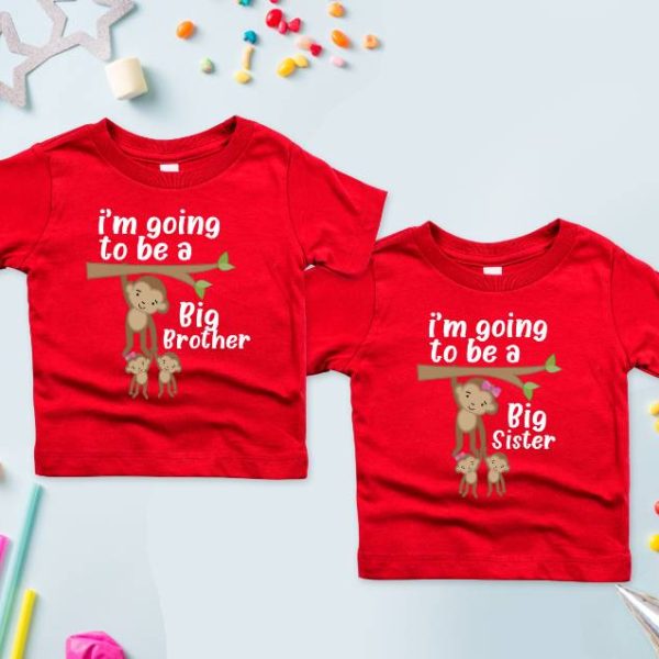 I am going to be a Big Brother / Sister T-shirts