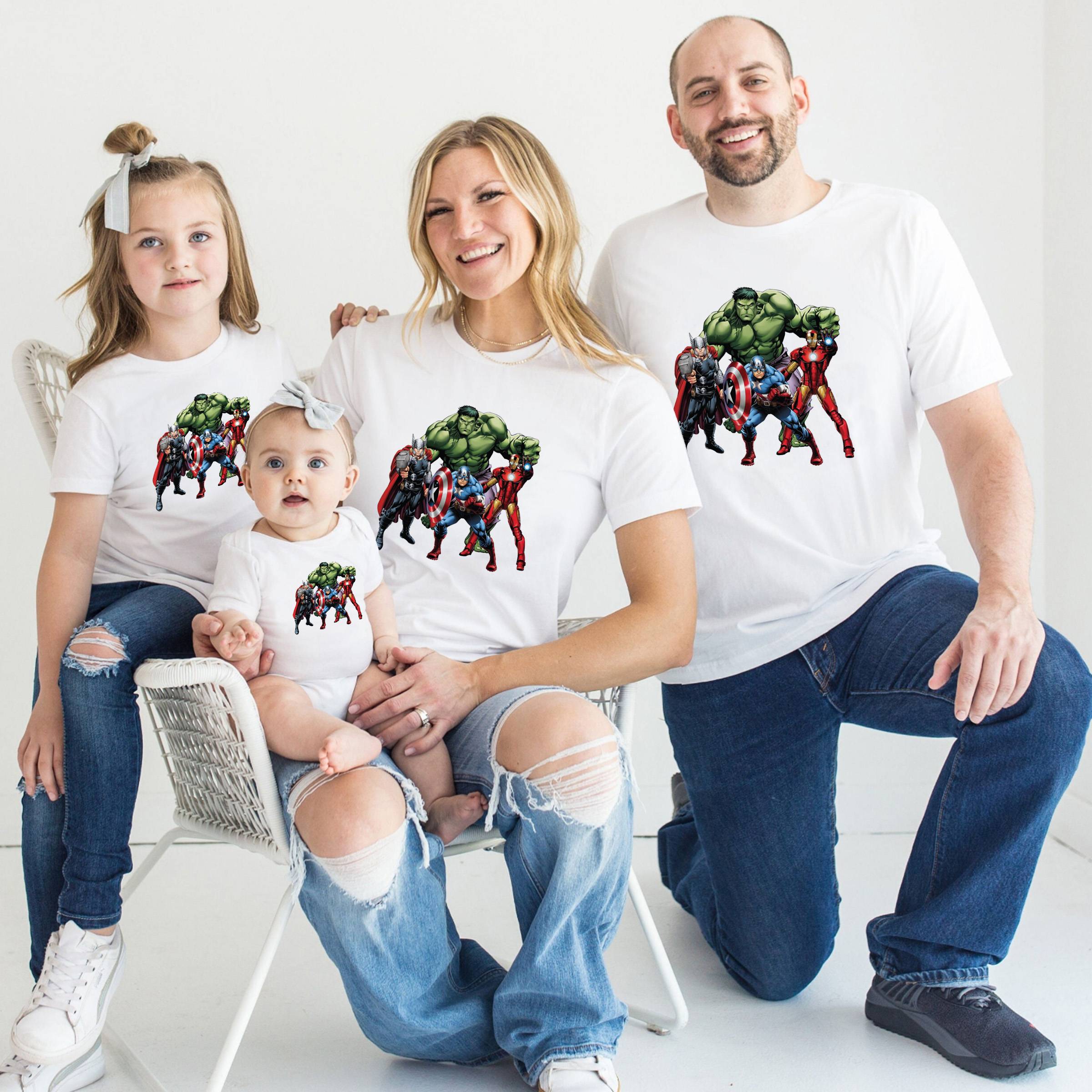 Avengers T-shirts for Family