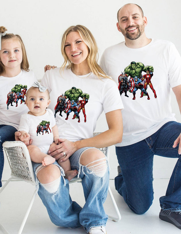 Avengers T-shirts for Family