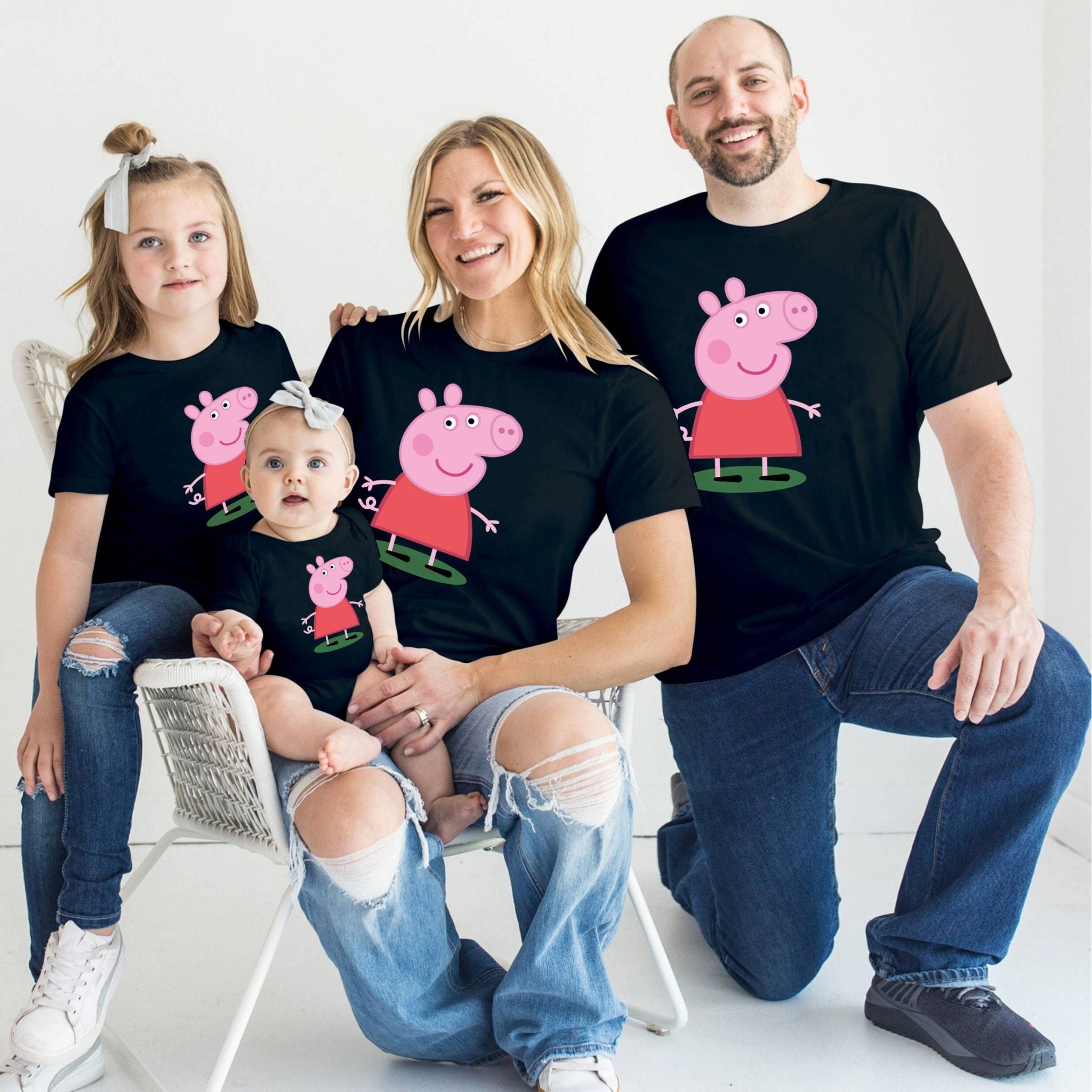 Peppa Pig T-shirts for Family
