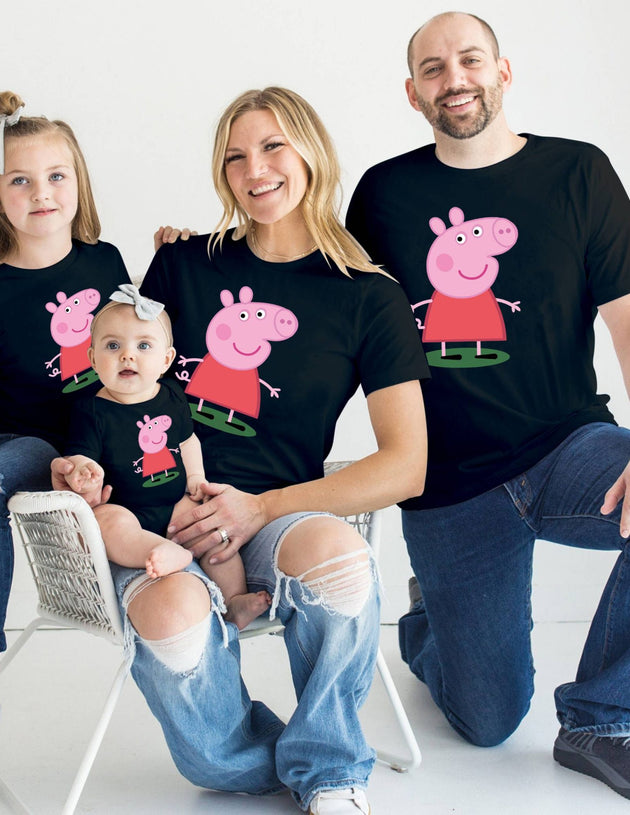 Peppa Pig T-shirts for Family