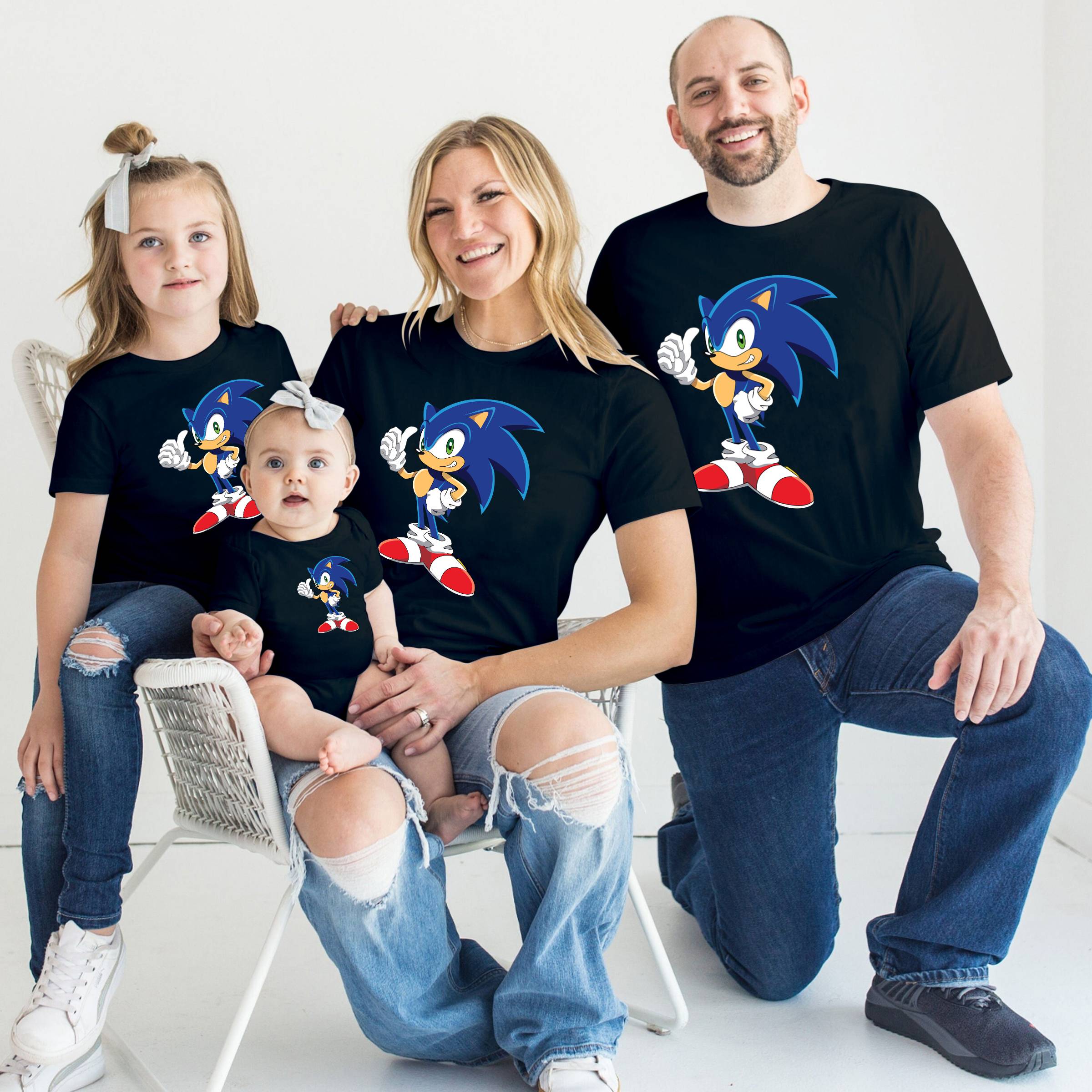 Sonic – The Hedgehog T-shirts for Family